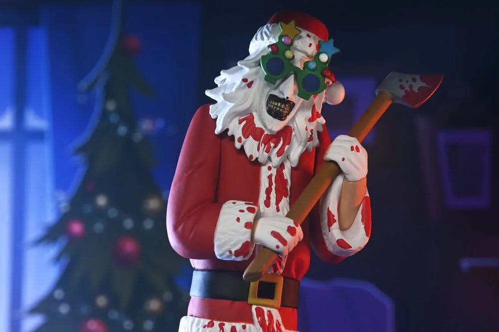 Terrifier 3 Action Figure – Bloody Santa Art the Clown 15 cm 5