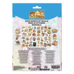 Fuzzballs Tech Sticker Pack – 4 Reusable Vinyl Sheets 2