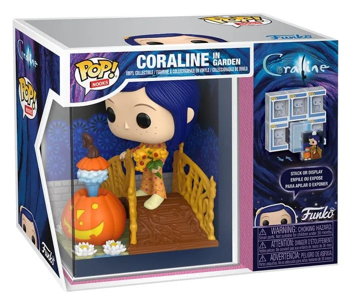 Coraline Vinyl Diorama – Pop Nooks Garden 16 cm 2