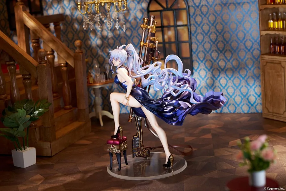 Granblue Fantasy Statue – Silva Gentian Blue Version 28 cm 3