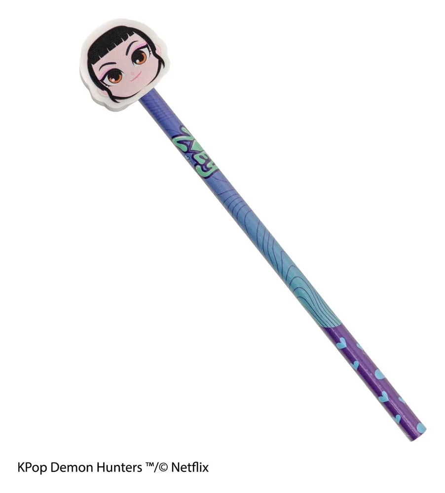 KPop Demon Hunters Pencil and Eraser Display – Series 1 30-Pack 16