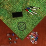 Tabletop RPG Grid Mat Kit – Enhance Campaign Green 2