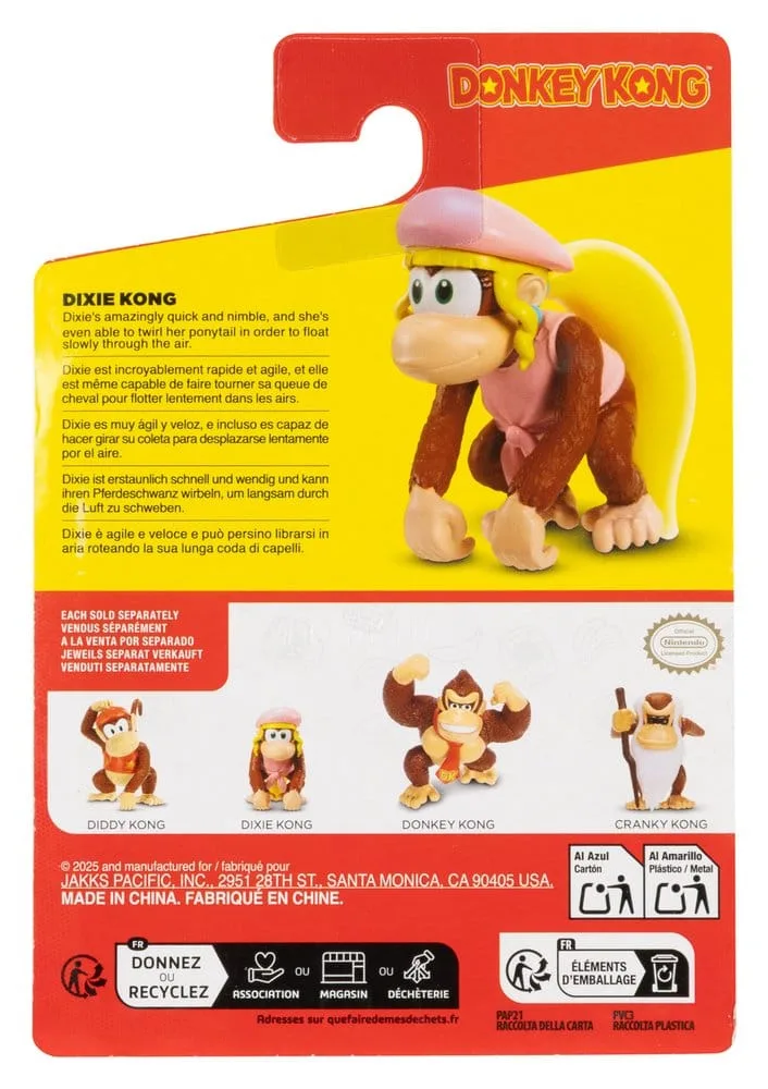 World of Nintendo Mini Figures – Donkey Kong Assortment of 16 6 cm 16