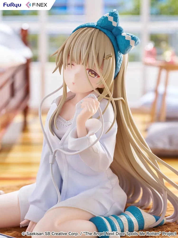 The Angel Next Door Spoils Me Rotten Statue – Mahiru Relax 14 cm 3