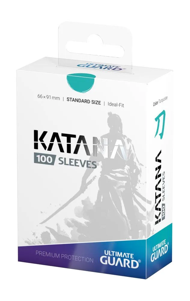 Ultimate Guard Kartenhüllen – Katana Türkis 100 Stück 66 x 91 mm 4