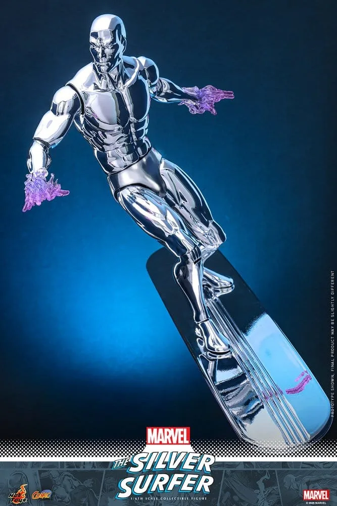 Marvel Action Figure – Silver Surfer 1/6 Scale 32 cm 16