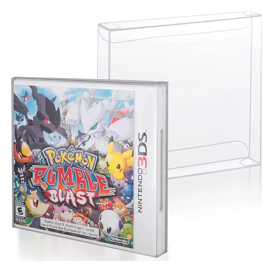 Retro Gaming Case Protectors – PS1 CD Dreamcast 25-Pack