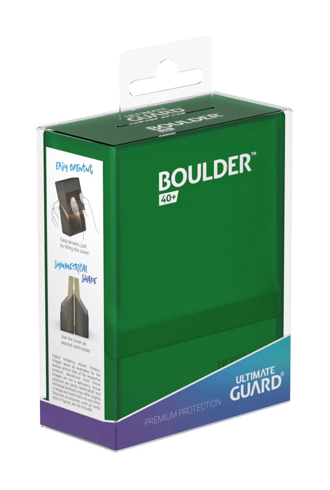 Ultimate Guard Deck Box – Boulder 40+ Emerald 7