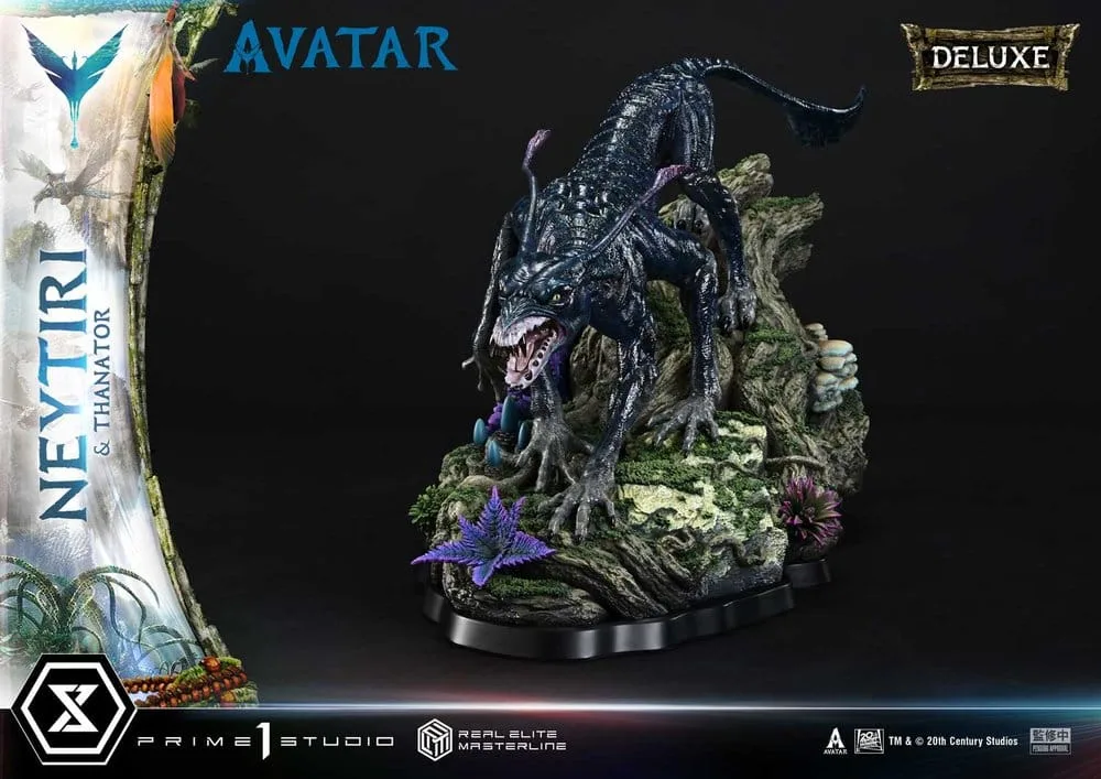 Avatar Statue – Neytiri & Thanator Deluxe 1:4 Scale 75 cm 2
