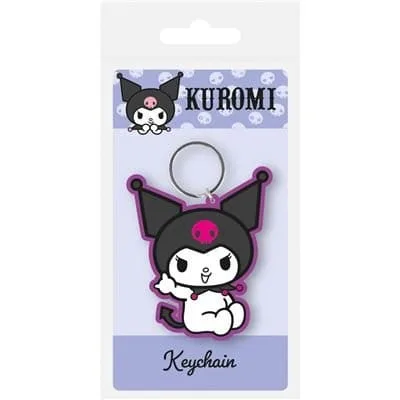 Sanrio PVC Keychain – Kuromi Rocking
