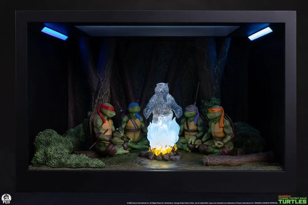 TMNT Mini Scale Diorama – Splinter’s Spirit 36 cm 8