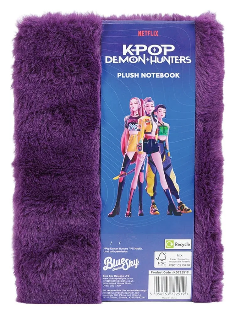 KPop Demon Hunters Notebook – Huntr/x Plush A5 2