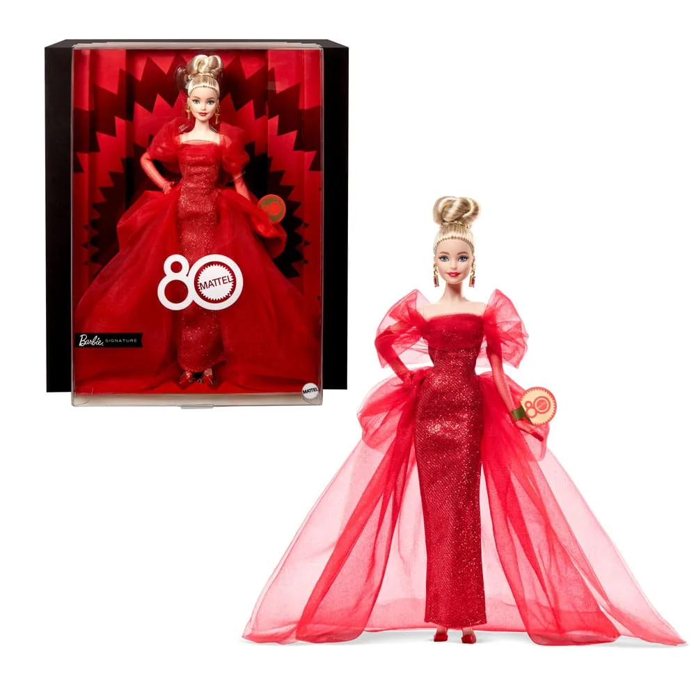 Barbie Signature Doll – 80th Anniversary Blonde 5