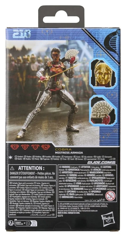 G.I. Joe Action Figure – Mistress Armada Classified 210 15 cm 2