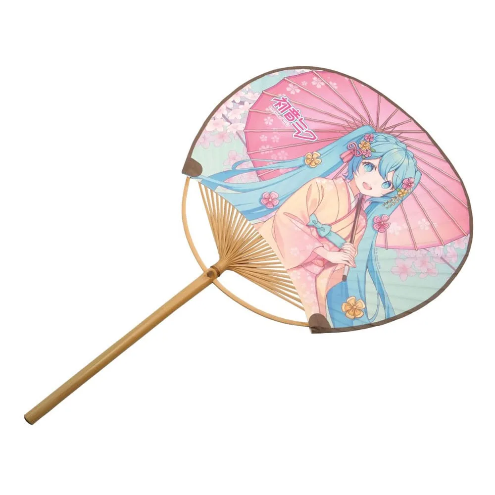 Hatsune Miku Uchiwa Fan – Kimono Design 36 x 22 cm