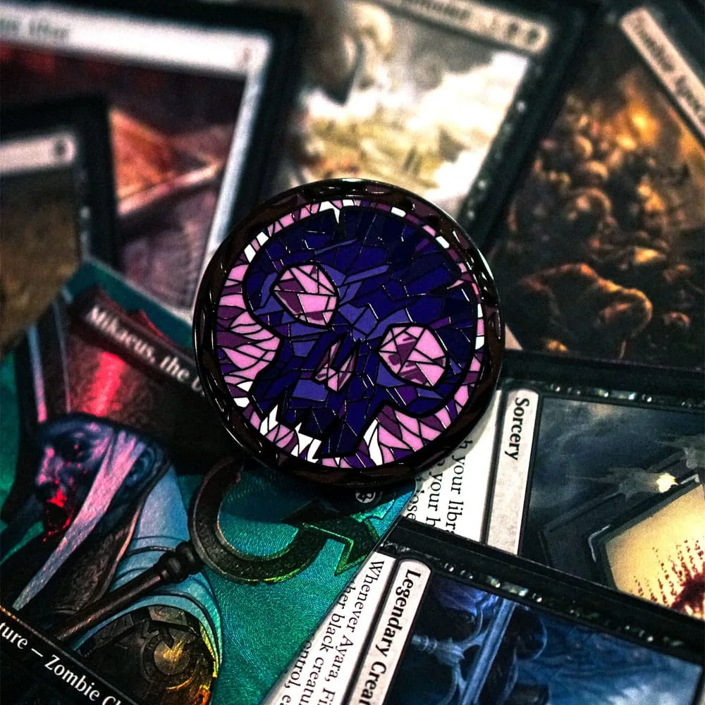 Magic: The Gathering Pins – Stained Glass Lands 10 Blind Boxes 10