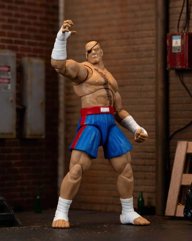 Ultra Street Fighter II Action Figure – Sagat 1/12 Scale 19 cm 8