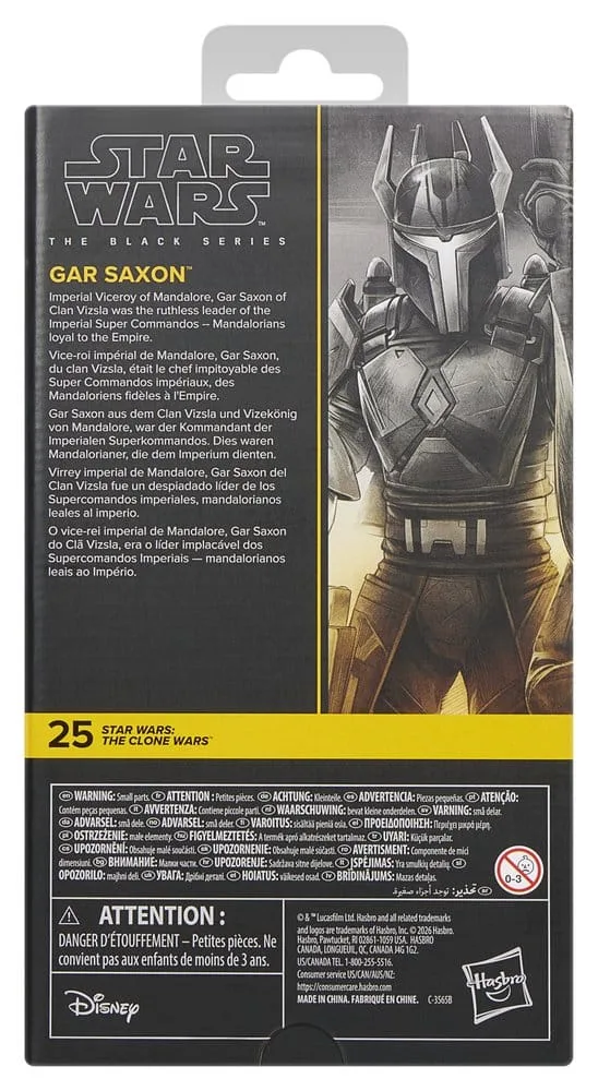 Star Wars Action Figure – Gar Saxon The Black Series 15 cm 4