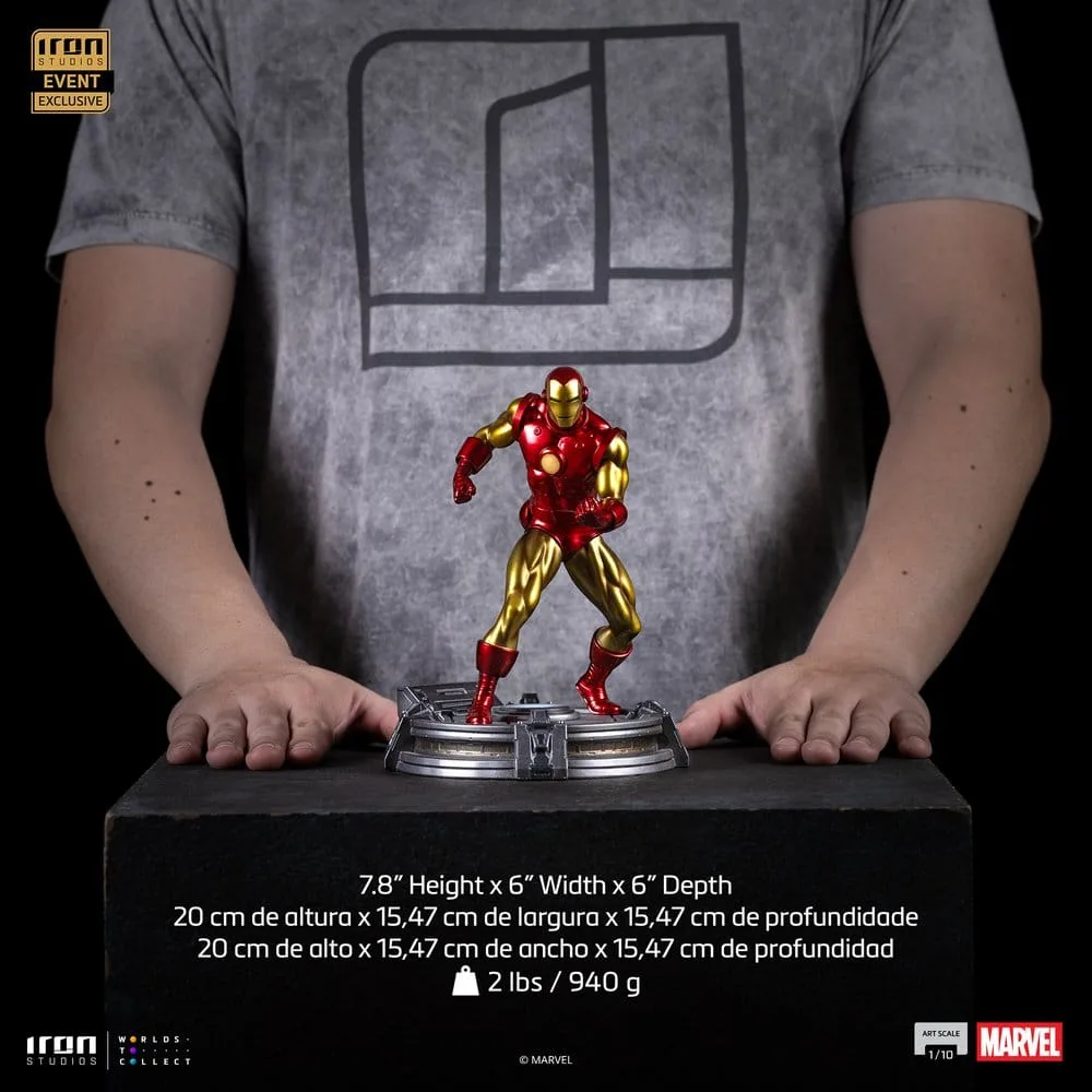 Marvel Statue – Iron Man CCXP 2025 Exclusive 20 cm 14