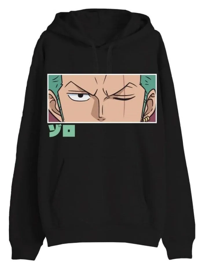 One Piece Sweater – Roronoa Zoro Eyes Black Size XL