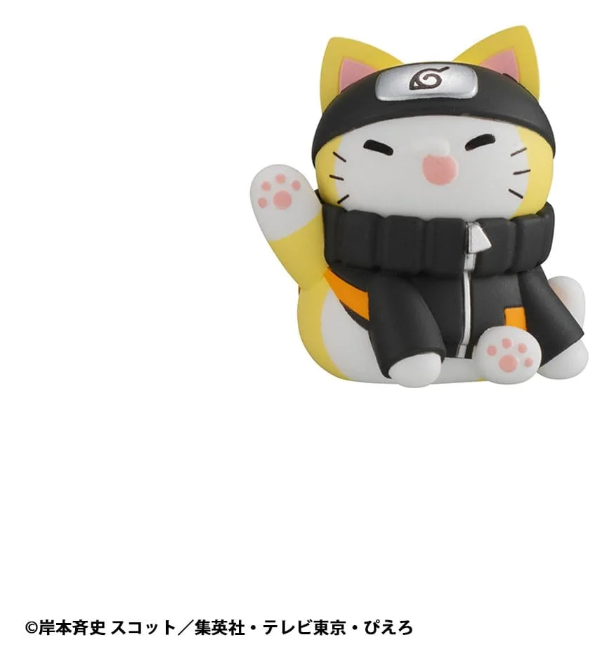 Naruto Shippuden Mini Figures – Nyaruto Master and Disciple Set of 8 8
