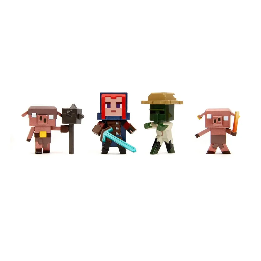 Minecraft Mini Figures – Nano Metalfigs Wave 2 Set of 12 6 cm