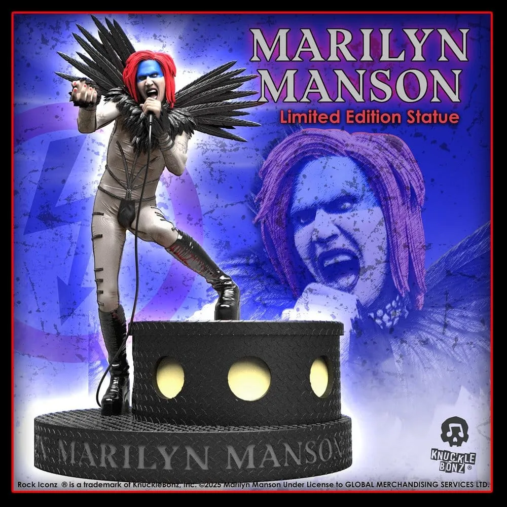 Marilyn Manson Statue – Rock Iconz II 24 cm 7