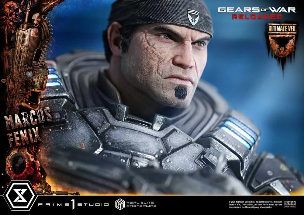 Gears of War Reloaded Statue – Marcus Fenix Ultimate 97 cm 21
