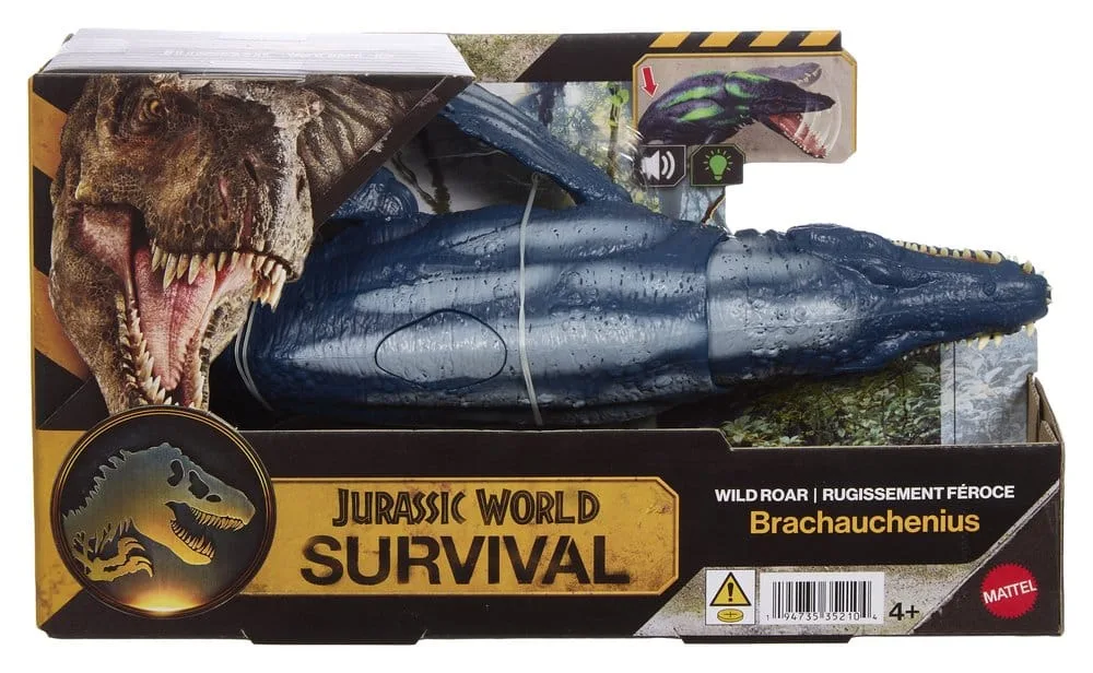Jurassic World Action Figure – Wild Roar Brachauchenius 30.5 cm 4