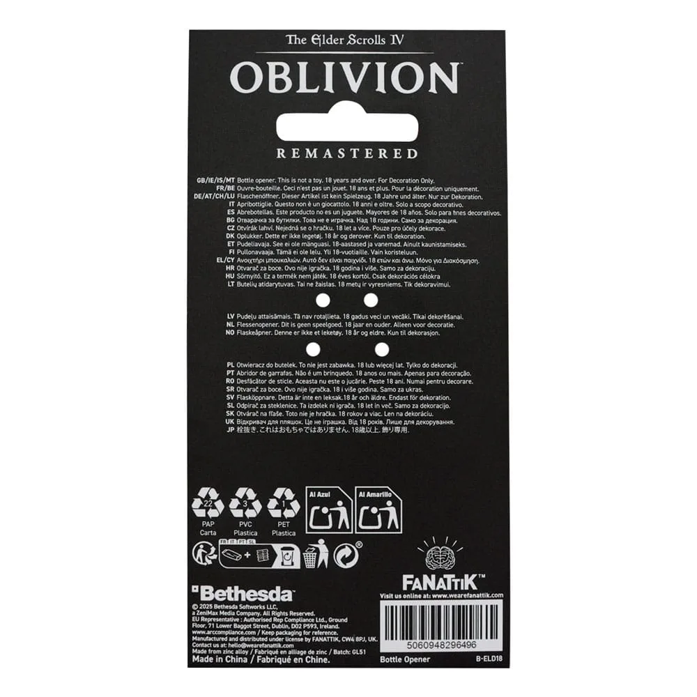 The Elder Scrolls IV Oblivion Bottle Opener – Mehrunes’ Razor 3