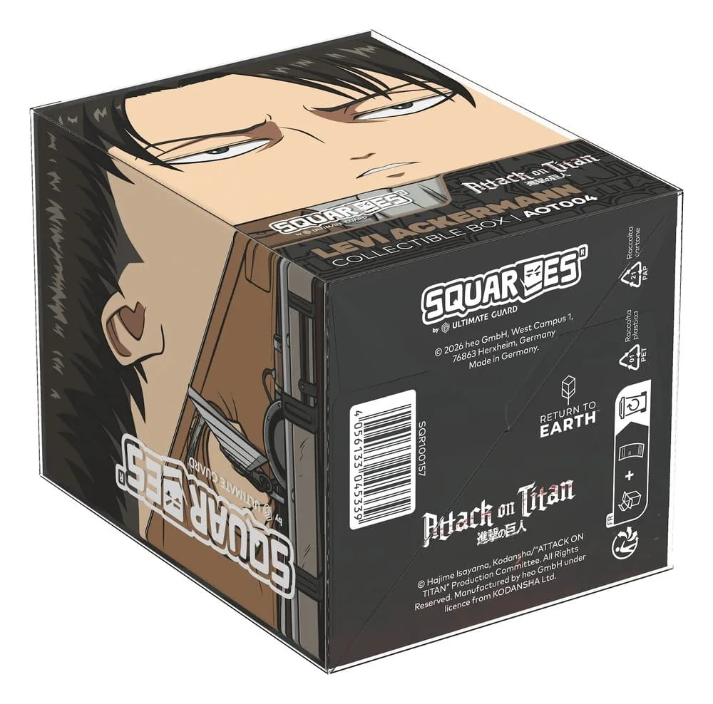 Attack on Titan Deckbox – Levi Ackermann Squaroes AOT004 12