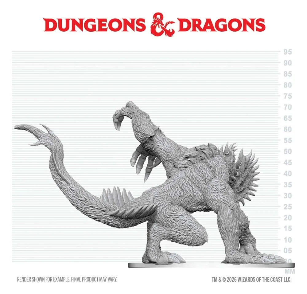 Dungeons & Dragons Unpainted Miniature – Gug 20 cm 4