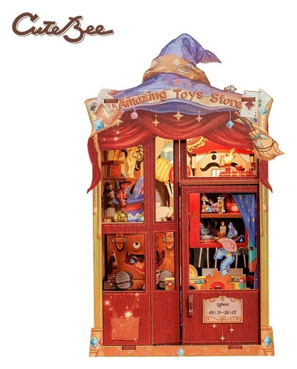 Toy Store Book Nook – CuteBee Amazing Toy Store 17 x 12 cm