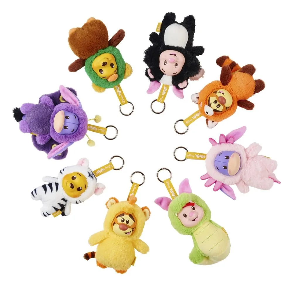 Winnie the Pooh Plush Figures – Disney YUYUS Blind Box Display 8 13
