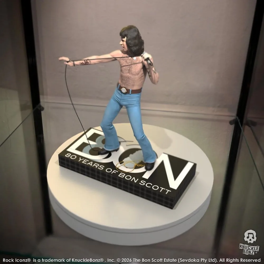 AC/DC Statue – Bon Scott III Rock Iconz 22 cm 7