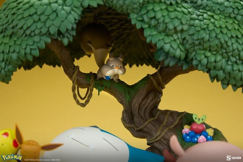 Pokémon Diorama – Snorlax Picnic Scene 33 cm 16
