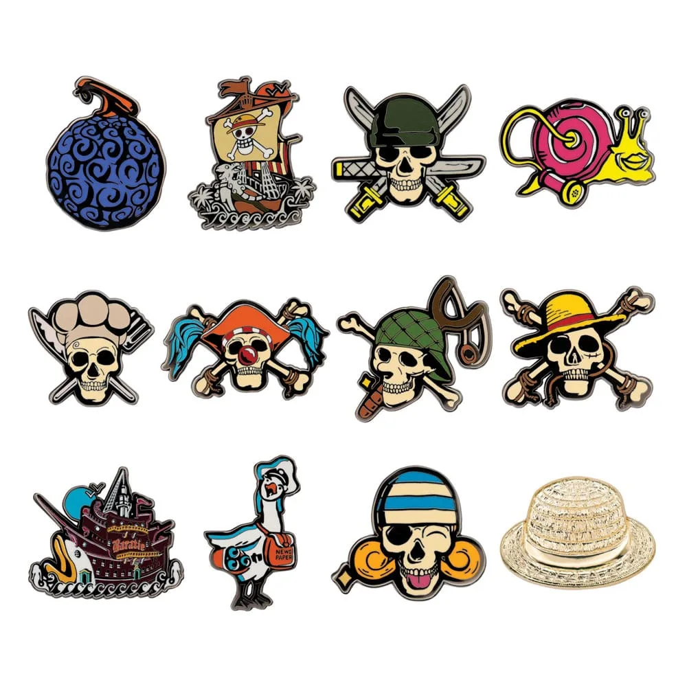 One Piece Pin Badge Display – 12 Mystery Boxes