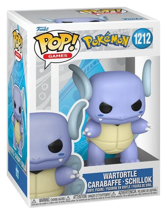 Pokémon Vinyl Figure – Funko Pop Games Wartortle 9 cm 2