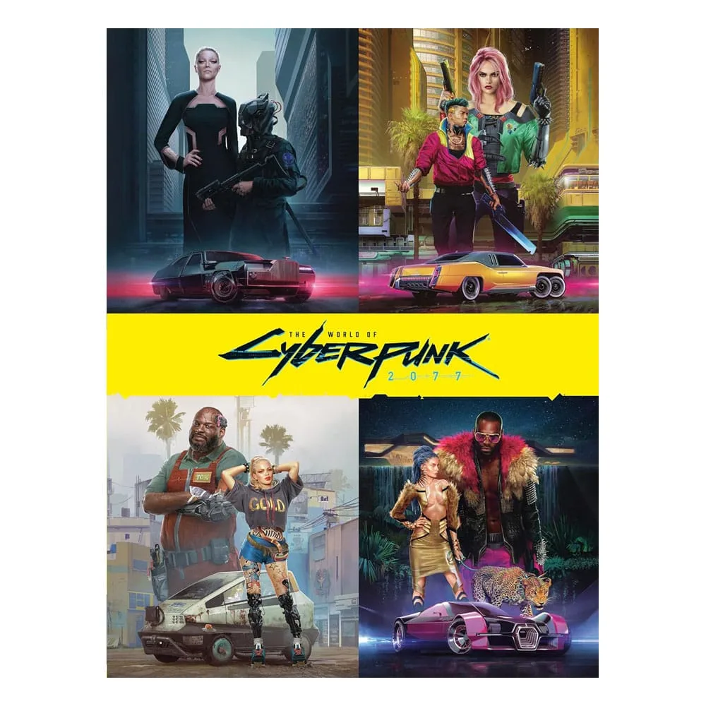 Cyberpunk 2077 Art Book – Night City Art and Lore 30 x 23 cm