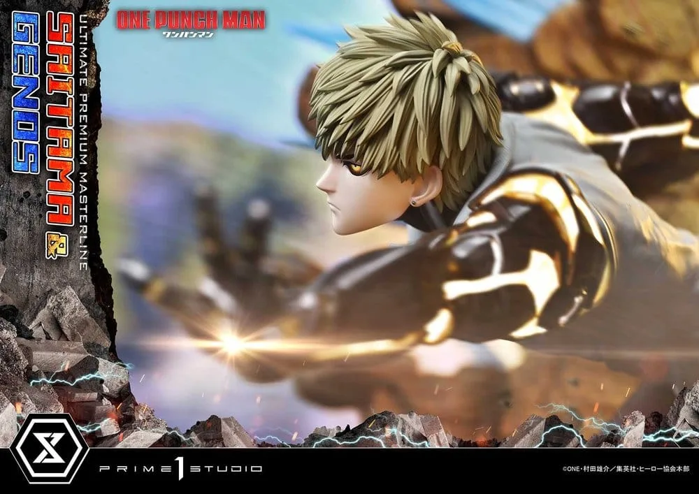 One-Punch Man Statue – Saitama & Genos 1/4 Scale 73 cm 21