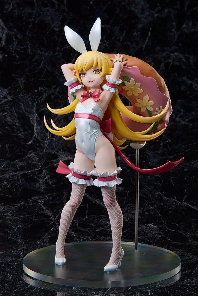 Monogatari Statue – Shinobu Oshino White Bunny 35 cm 2