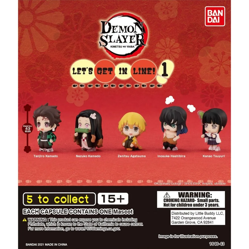 Demon Slayer Mini Figures – Narabundesu Wave 1 Display of 24