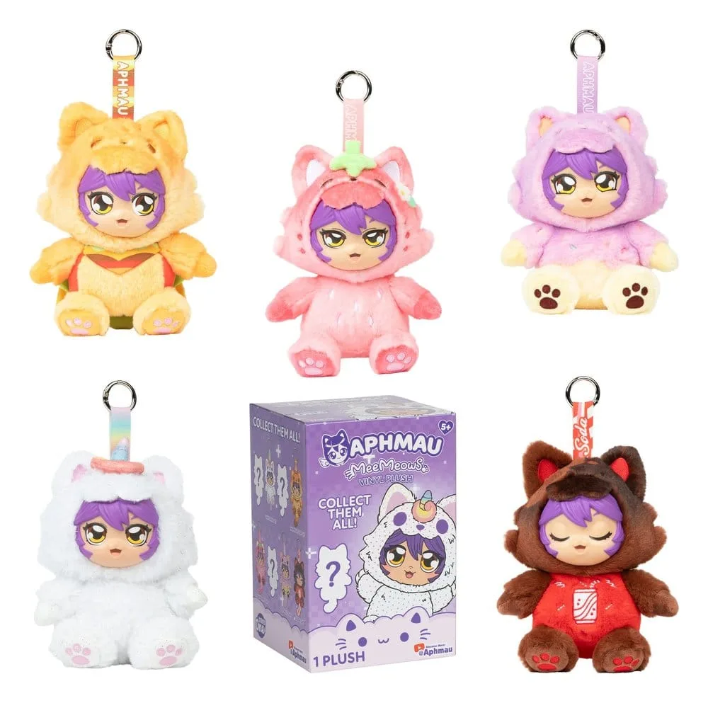 Aphmau Bag Charm Display – Vinyl Plush Blind Boxes 6-Pack 2