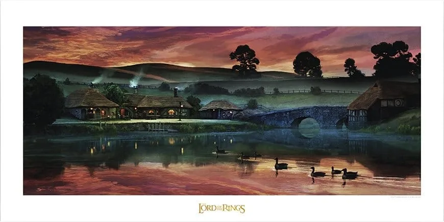 Lord of the Rings Art Print – Return to the Green Dragon Inn