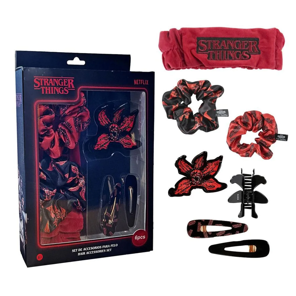 Stranger Things Hair Accessories – 6-Piece Set 2