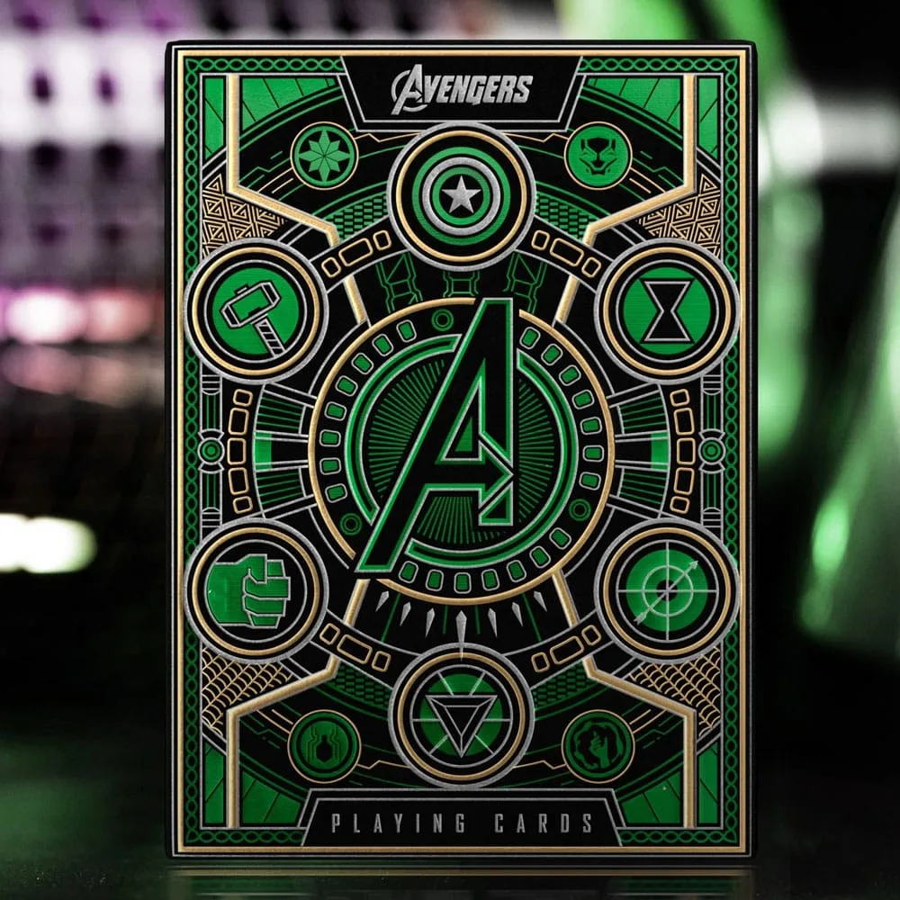 Avengers Playing Cards – The Infinity Saga Green Edition
