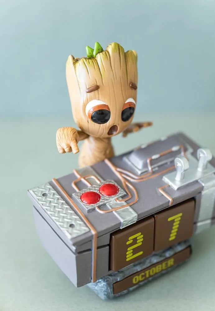 Marvel Perpetual Calendar – Groot Death Button 5