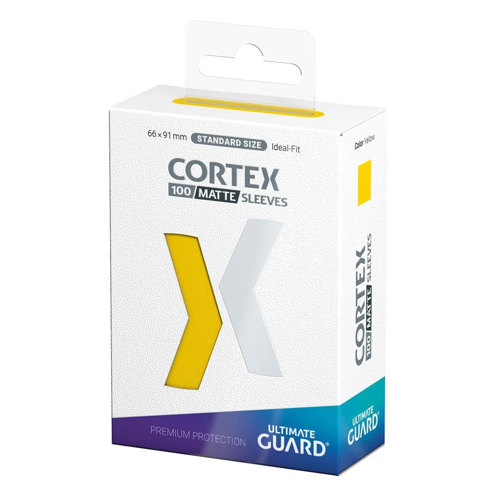 Ultimate Guard Card Sleeves – Cortex Matte Yellow 66 x 91 mm 3