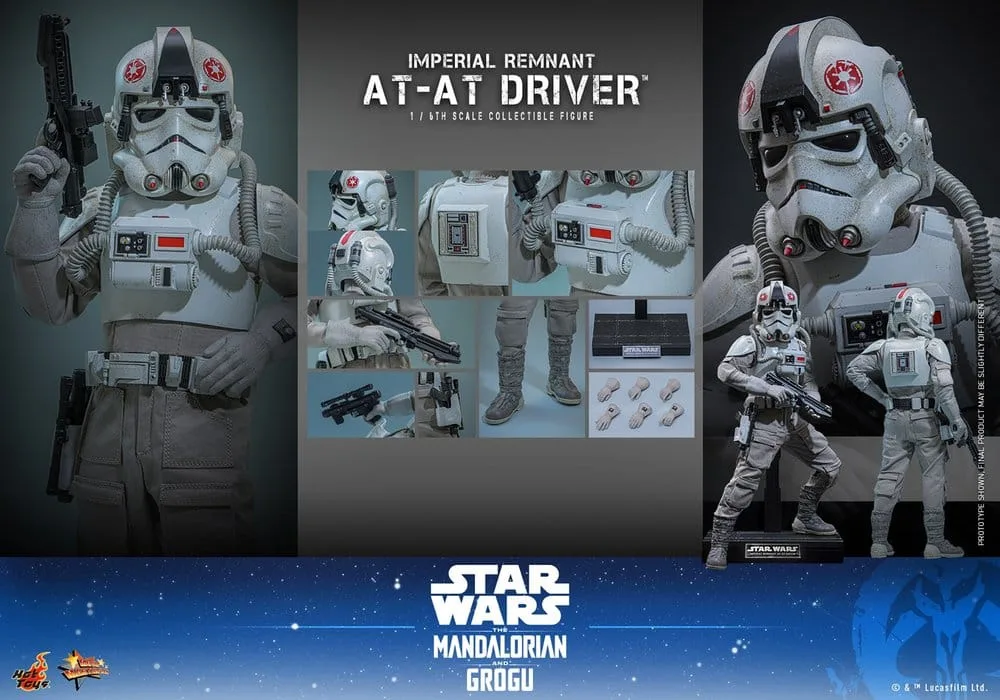 Star Wars Action Figure – Imperial Remnant AT-AT Driver 30 cm 17