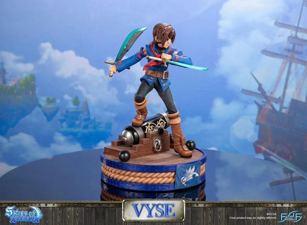 Skies of Arcadia Statue – Vyse Standard Edition 31 cm 12